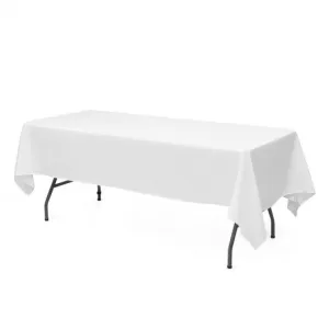 10 pcs 90" x 132" Rectangle Polyester Tablecloth