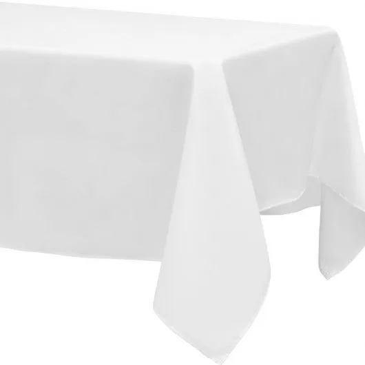 10 pcs 90" x 132" Rectangle Polyester Tablecloth