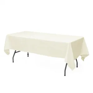 10 pcs 90" x 156" Rectangle Polyester Tablecloth