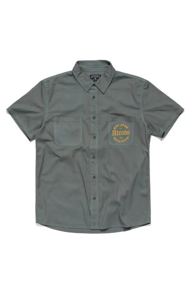 Afends Mens Dig - Short Sleeve Shirt