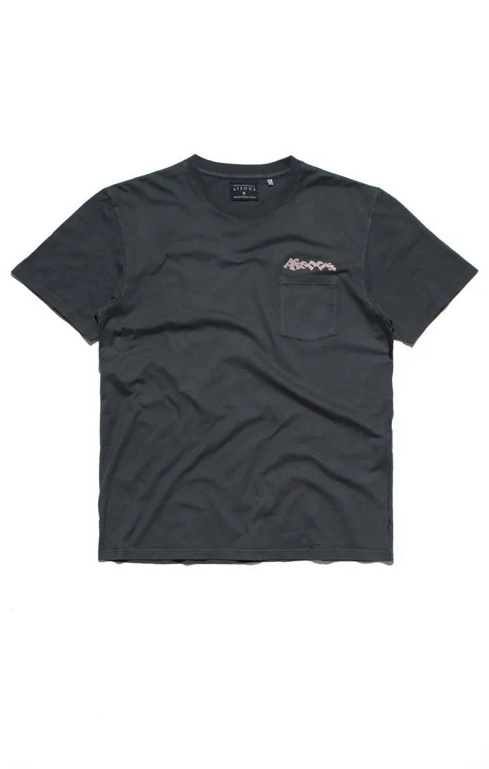 Afends Mens Glad - Standard Fit Pocket Tee