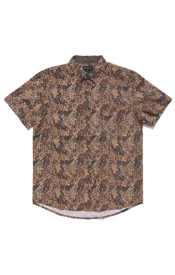 Afends Mens Issue - Short Sleeve Shirt