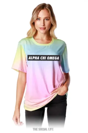 Alpha Chi Omega Holographic Tee