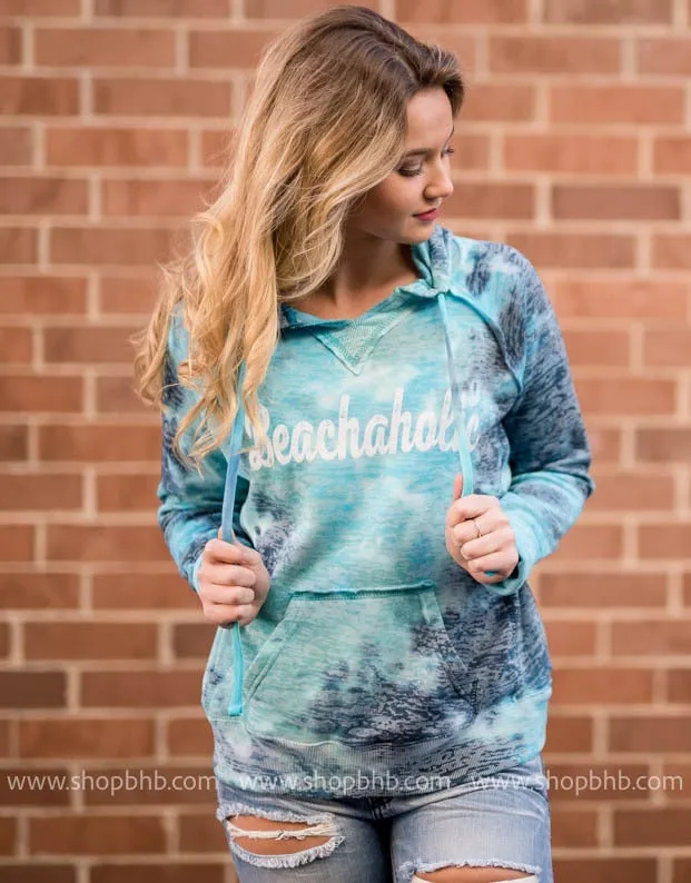 Beachaholic Tie Dye Hoodie - Final Sale