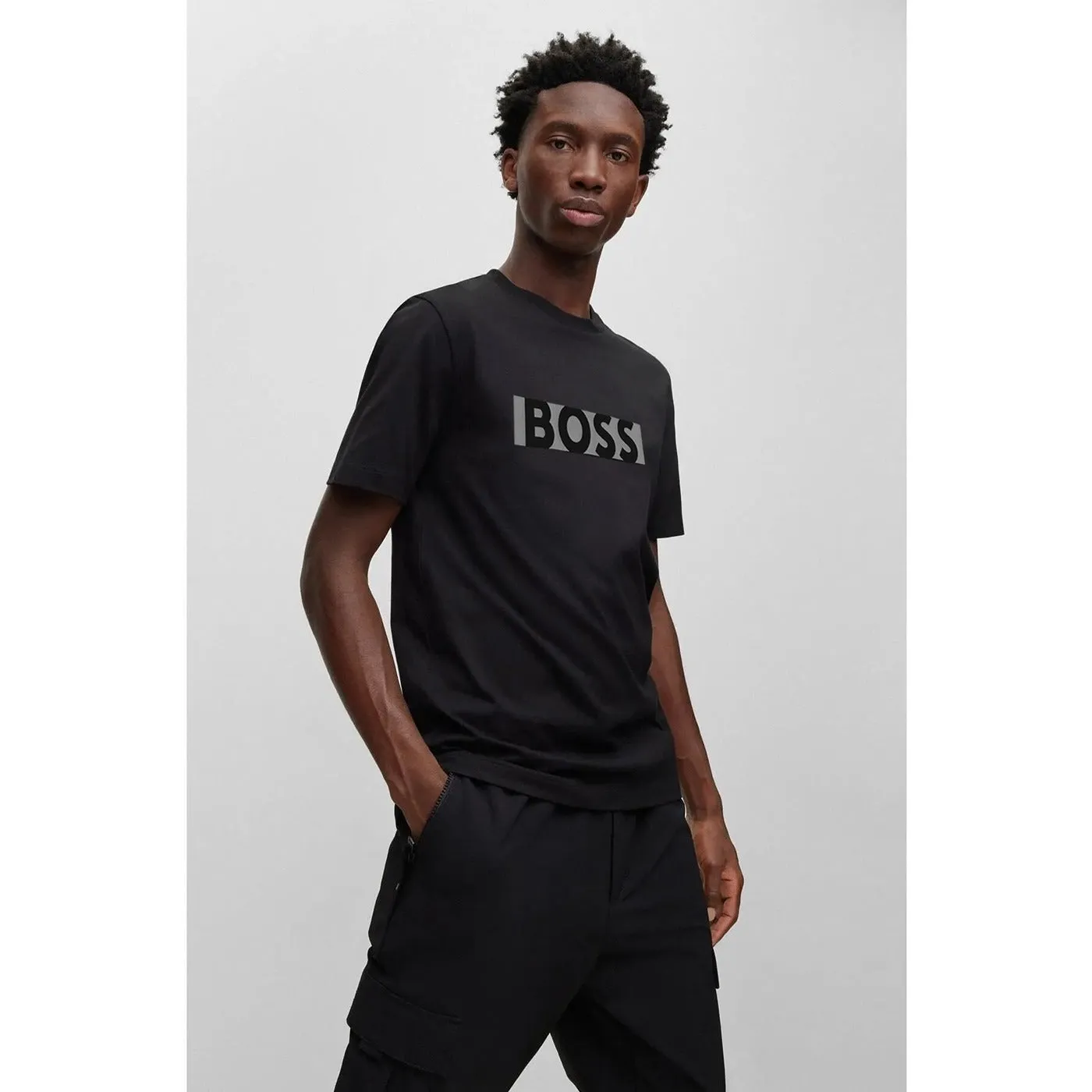 BS Black Logo Cotton Tshirt