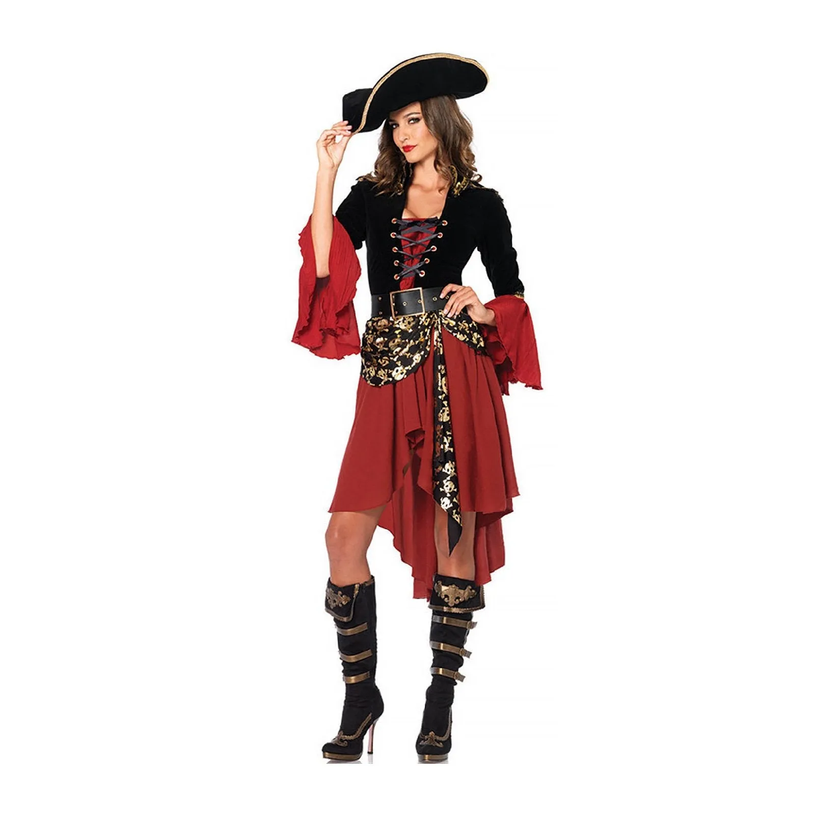 Captain Jack Adult Female Pirates Cosplay Costume