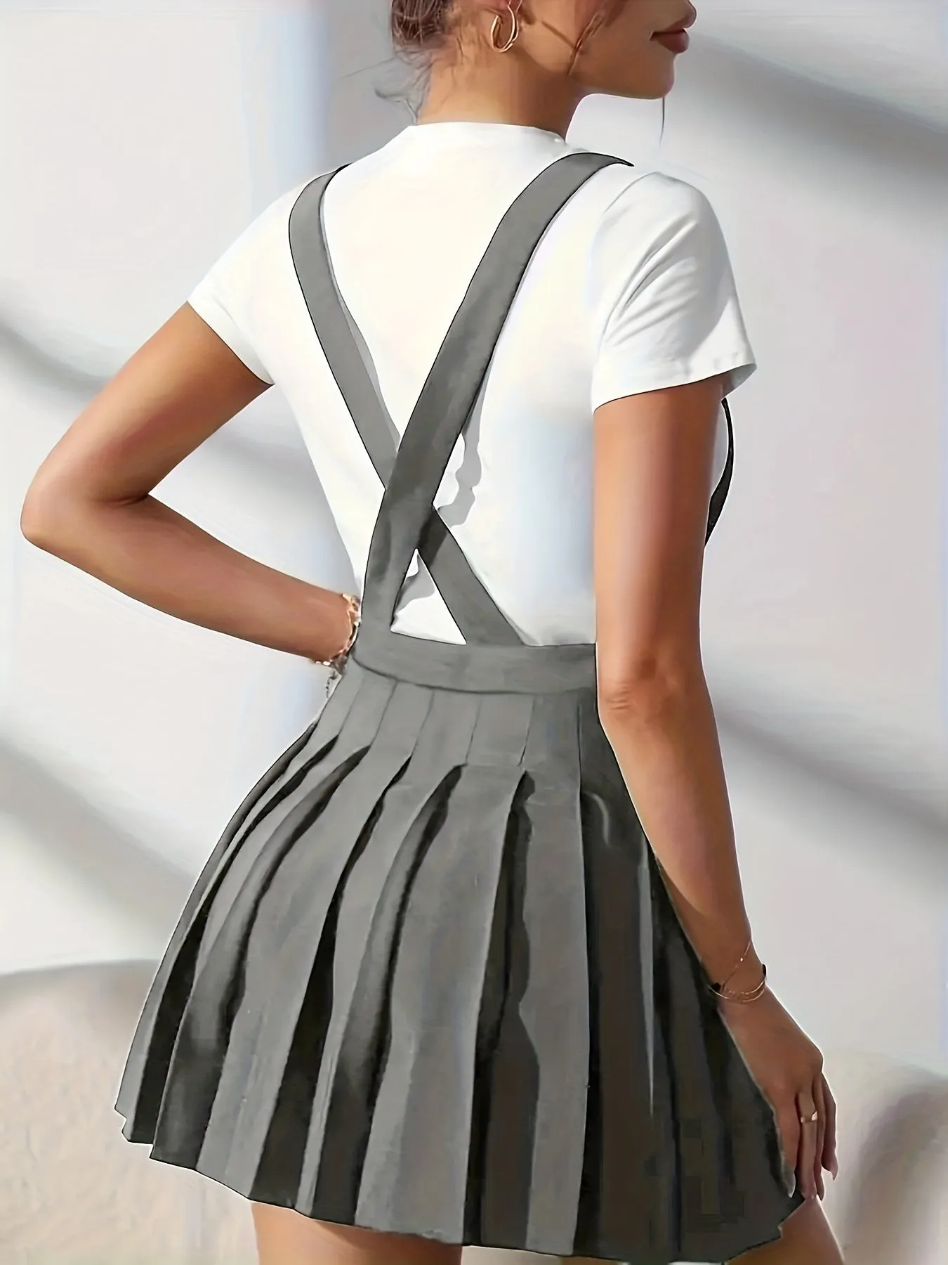 Chic HighWaist Suspender Skirts for Stylish Women