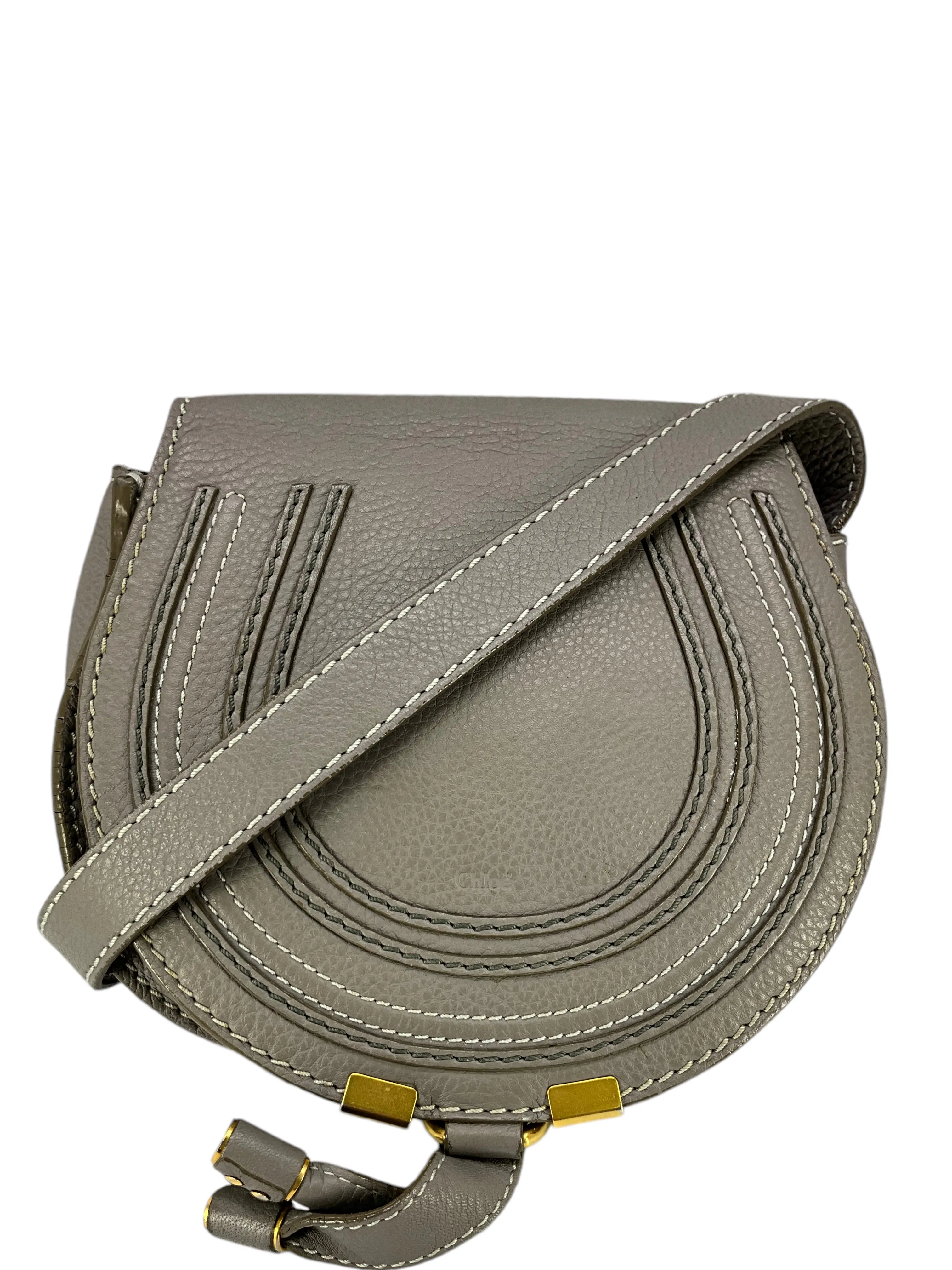 CHLOÉ Marcie Small Leather Crossbody Bag