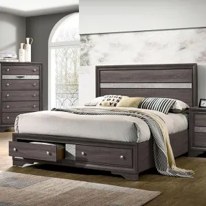 Chrissy Gray Queen Bed