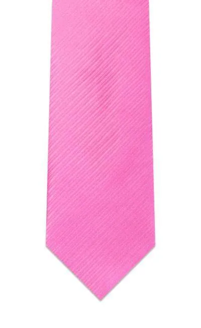 Classic Pink Striped Traditional Tie