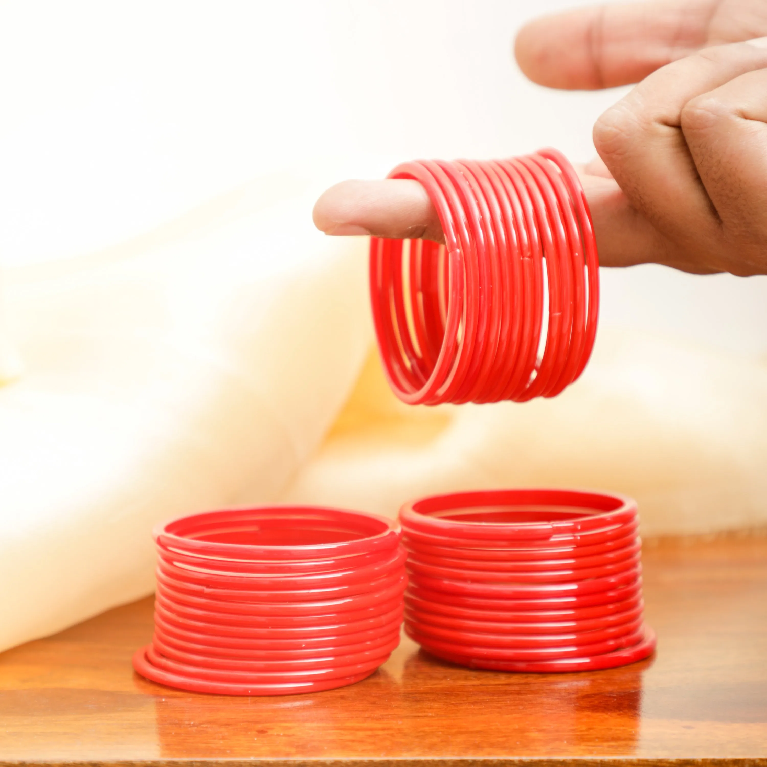 Colorful Traditional Glass Bangles