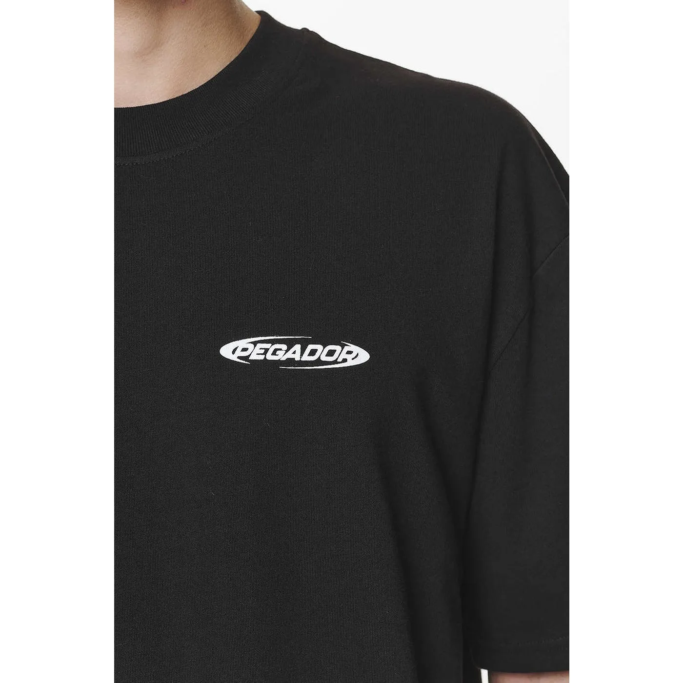 Crail Oversized Black Tshirt