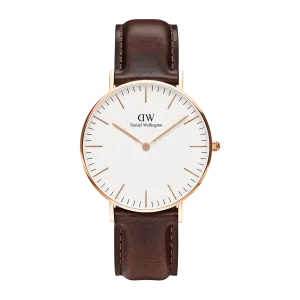 Daniel Wellington Classic Bristol Ladies Brown Watch DW00100039