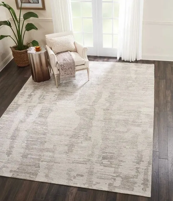 Ellora ELL01 Ivory/Grey Rug