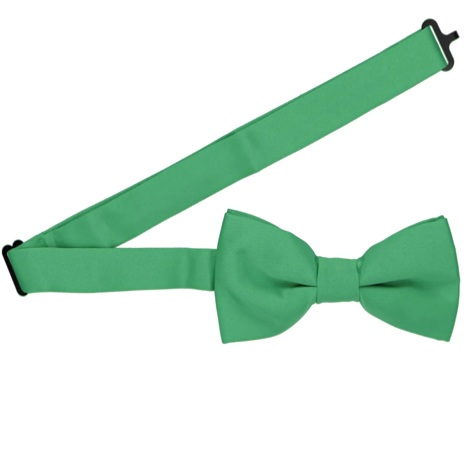 Emerald Green Band Collar Bow Tie