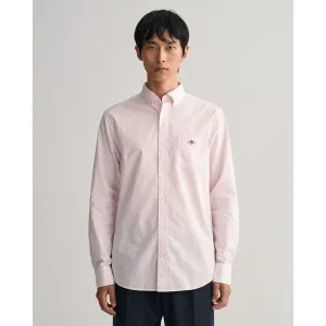 GANT Regular Fit Banker Dot Shirt 3230110 California Pink