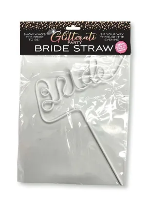 Glitterati Bride Straw