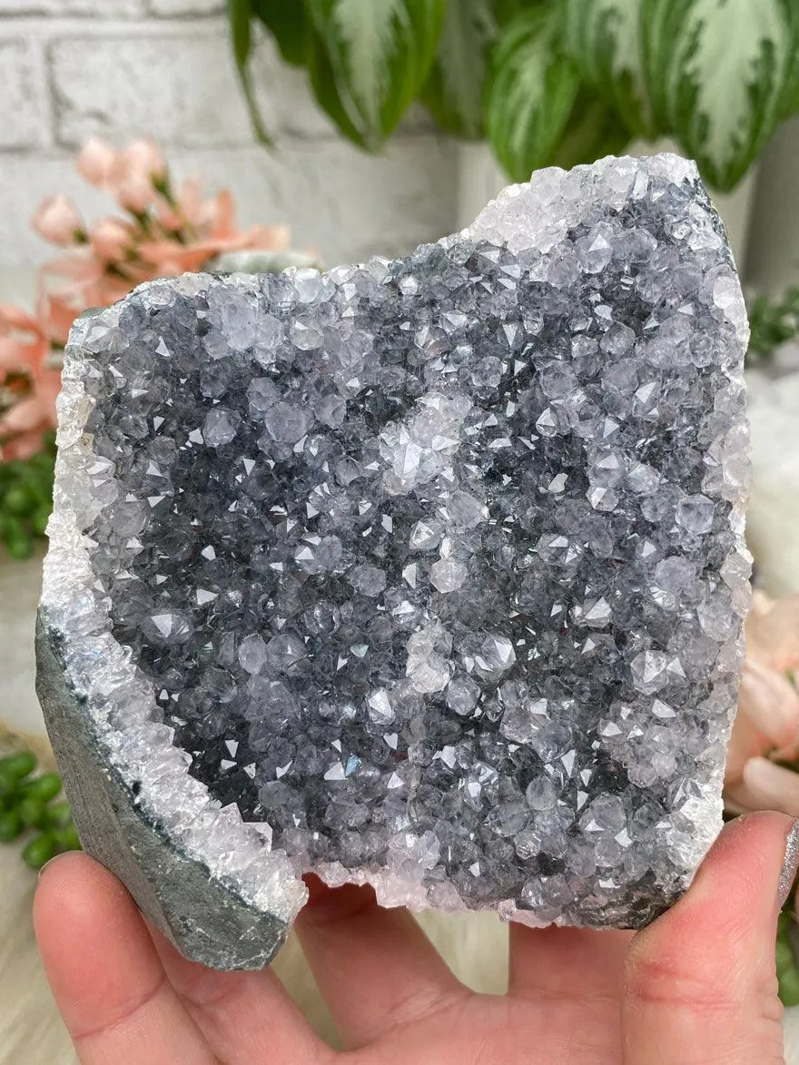 Grayish Amethyst Crystals