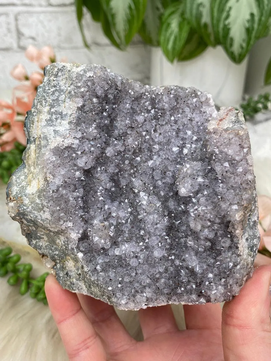 Grayish Amethyst Crystals