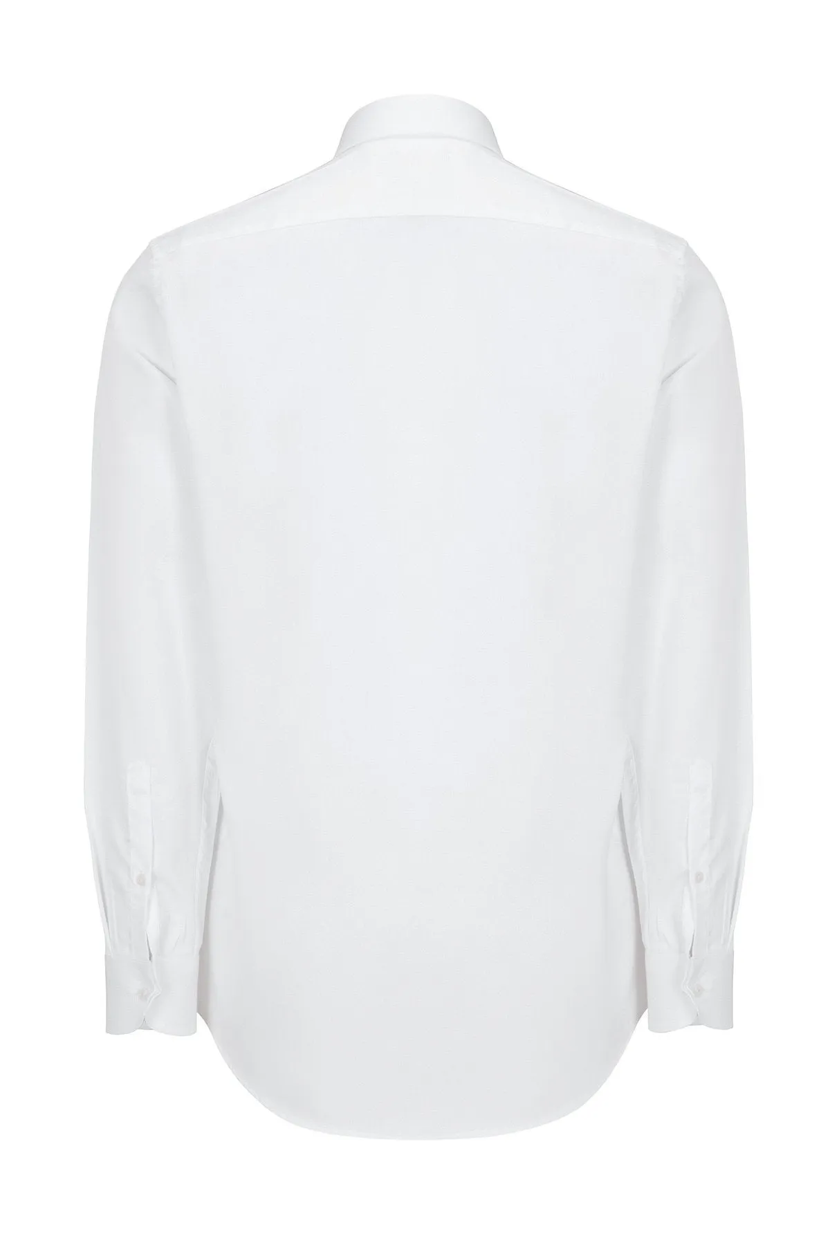 Italian Collar Dress Shirt - White