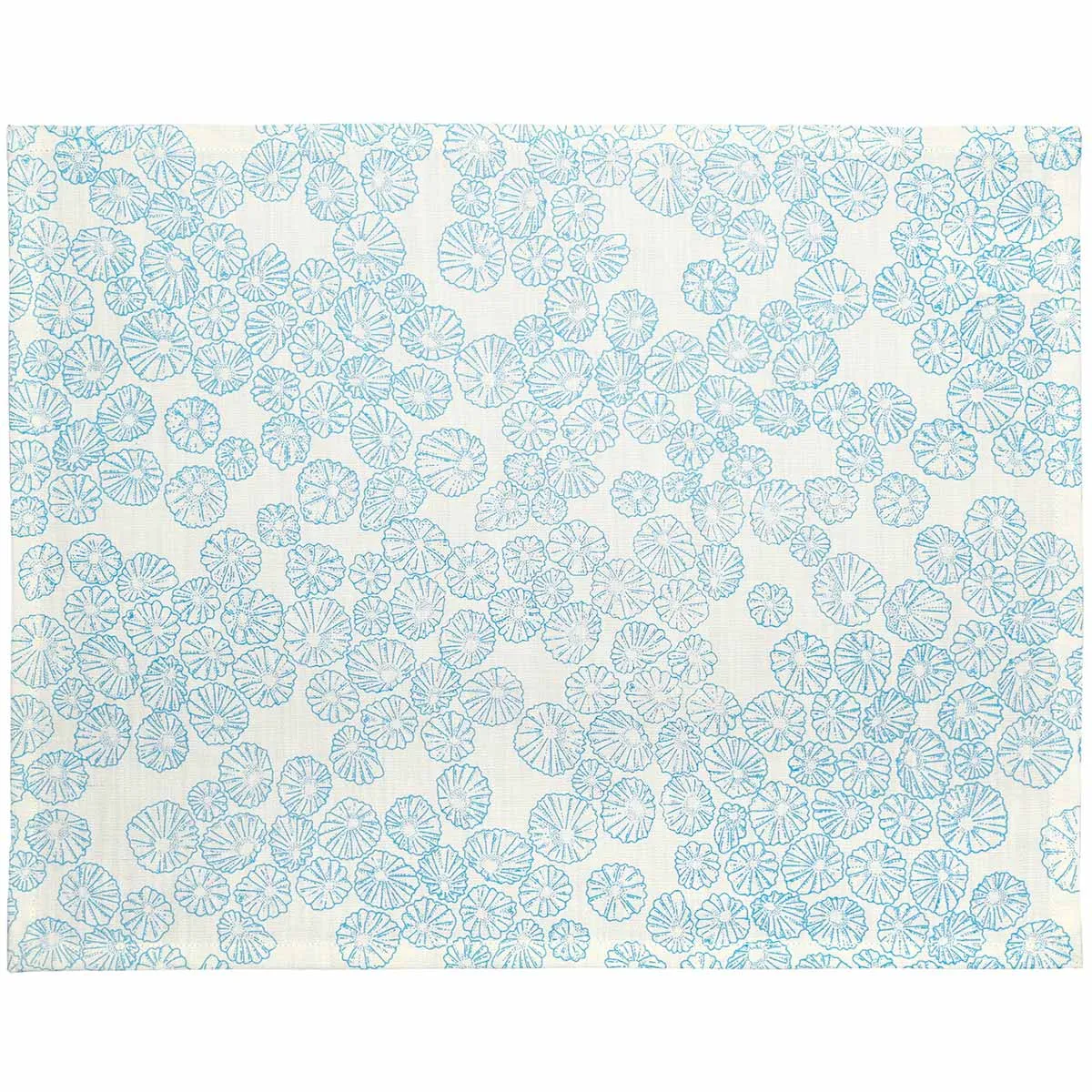 Light Blue Limpet Placemats - Set of 2