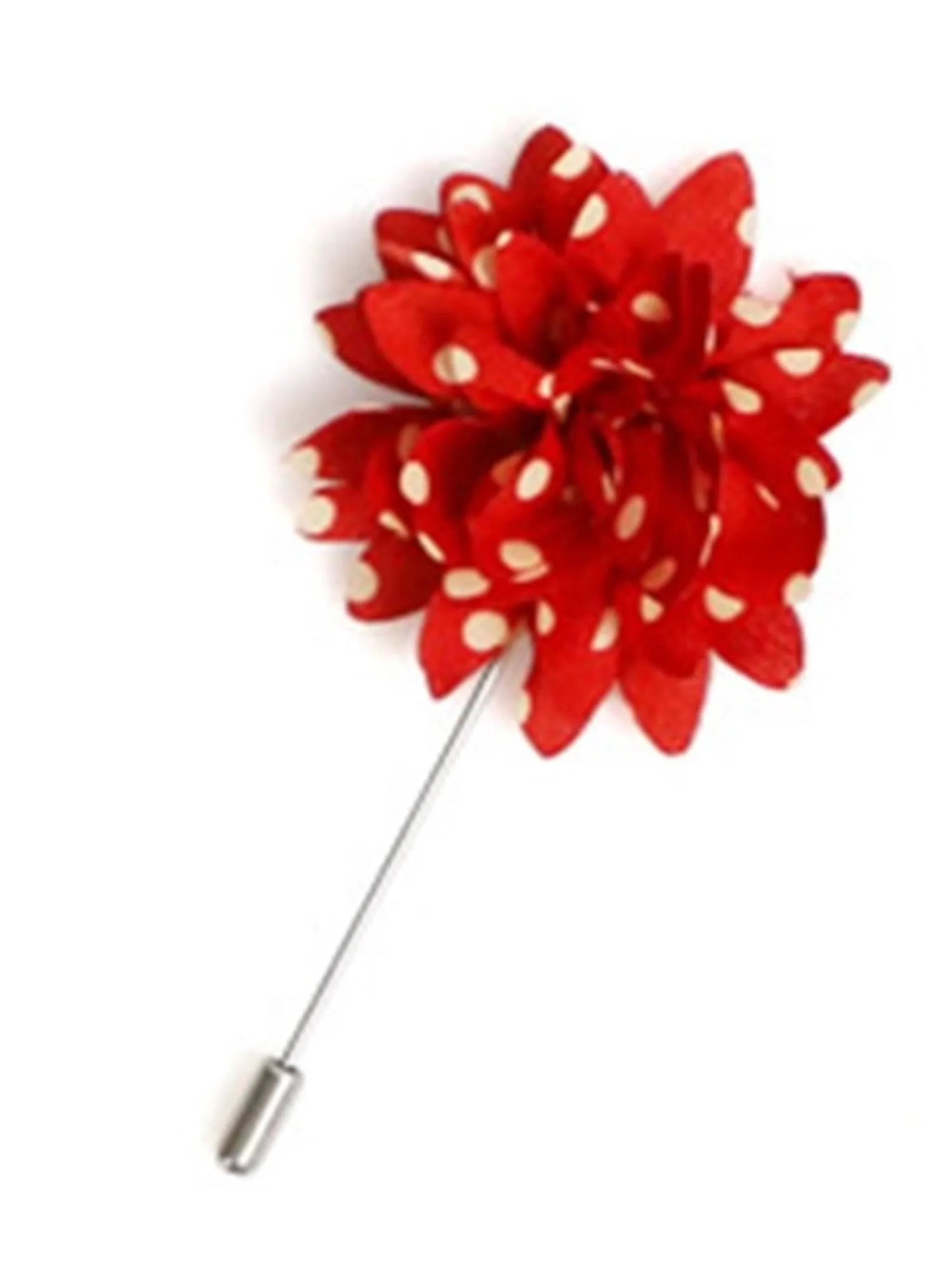 Men's Flower Lapel Pin Boutonniere For Suit