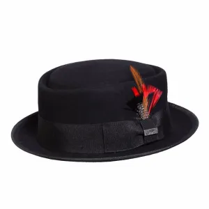 Mumford Pork Pie Wool Fedora