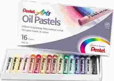 Oil Pastel Set With Carrying Case16-Color Set Assorted 16/Set