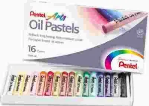 Oil Pastel Set With Carrying Case16-Color Set Assorted 16/Set