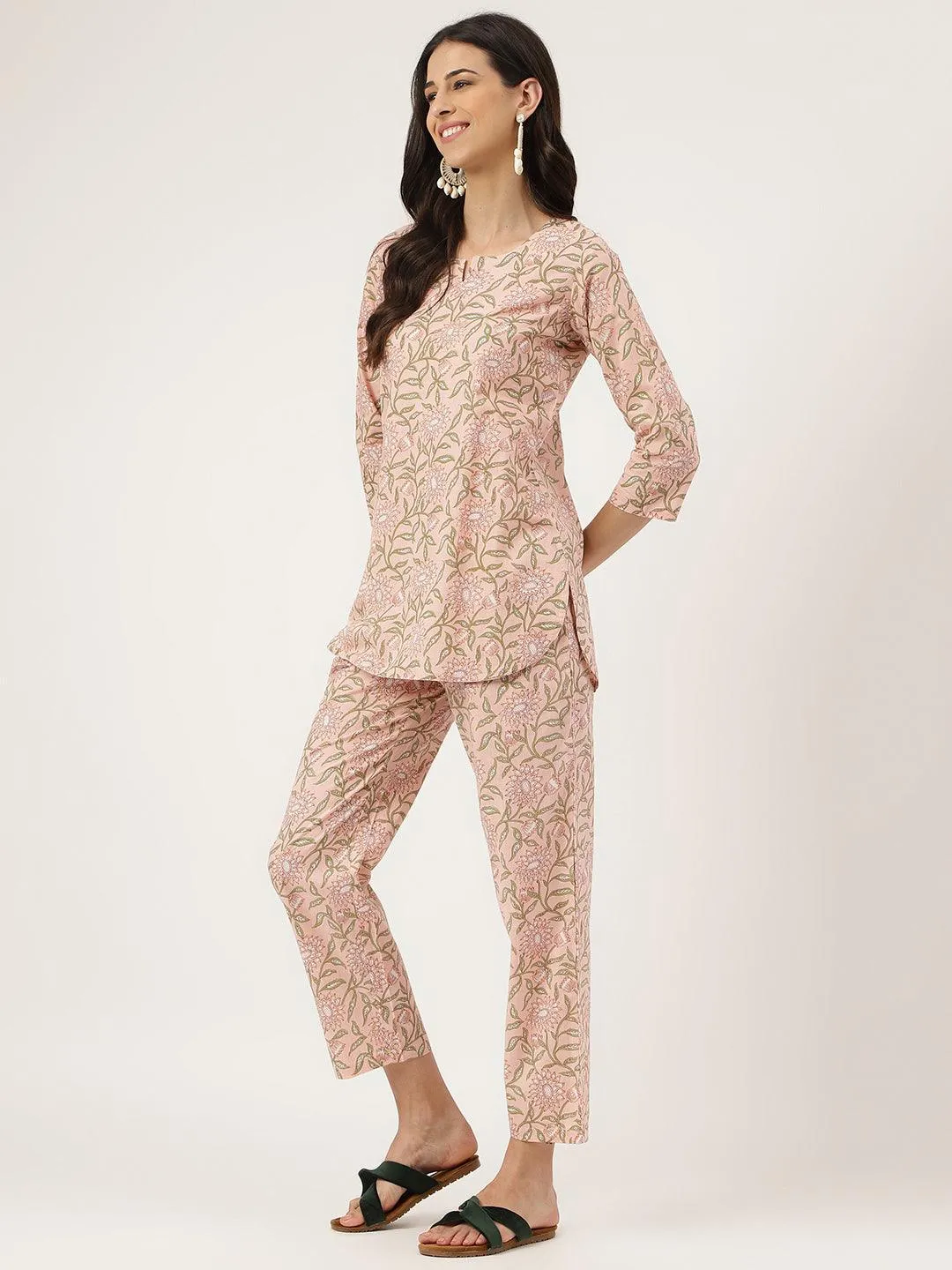 Pink Printed Loungewear/Nightwear