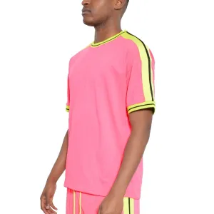 Pink Striped T-Shirt