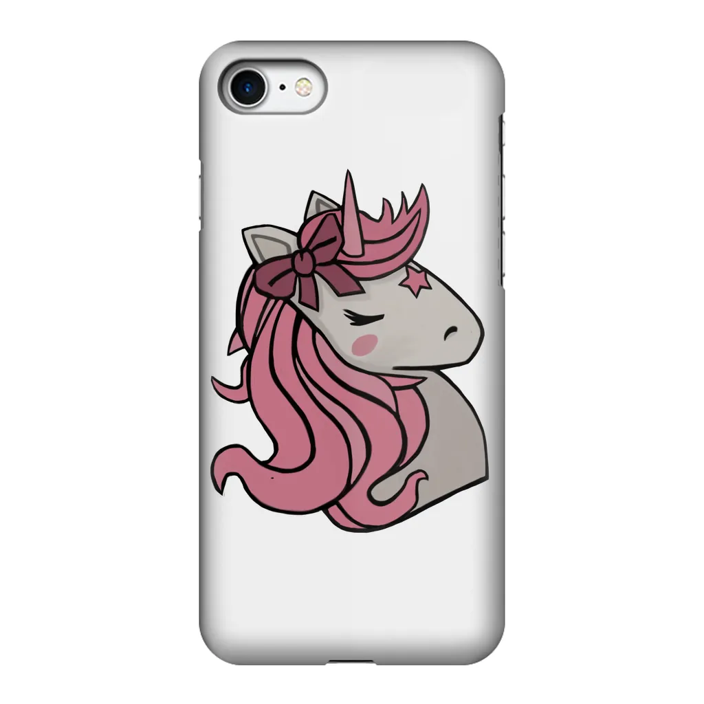 Pink Unicorn Fully Printed Tough Phone Case