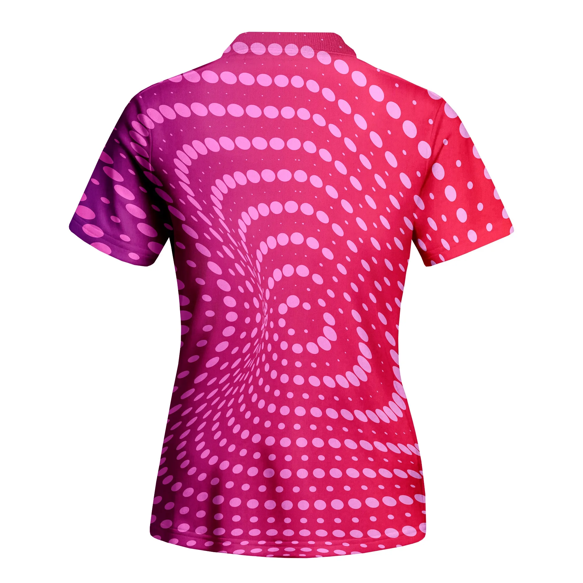 Pink Whirl - Girls' Polo