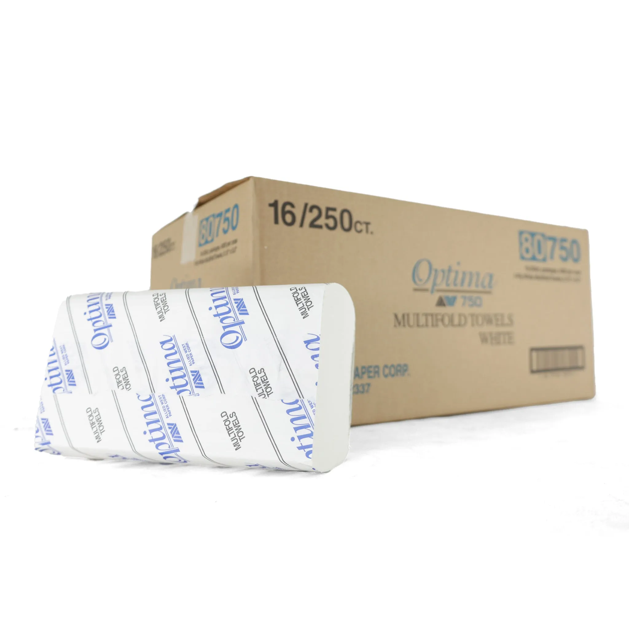 Premium White Multifold, 1-Ply (4000/cs)