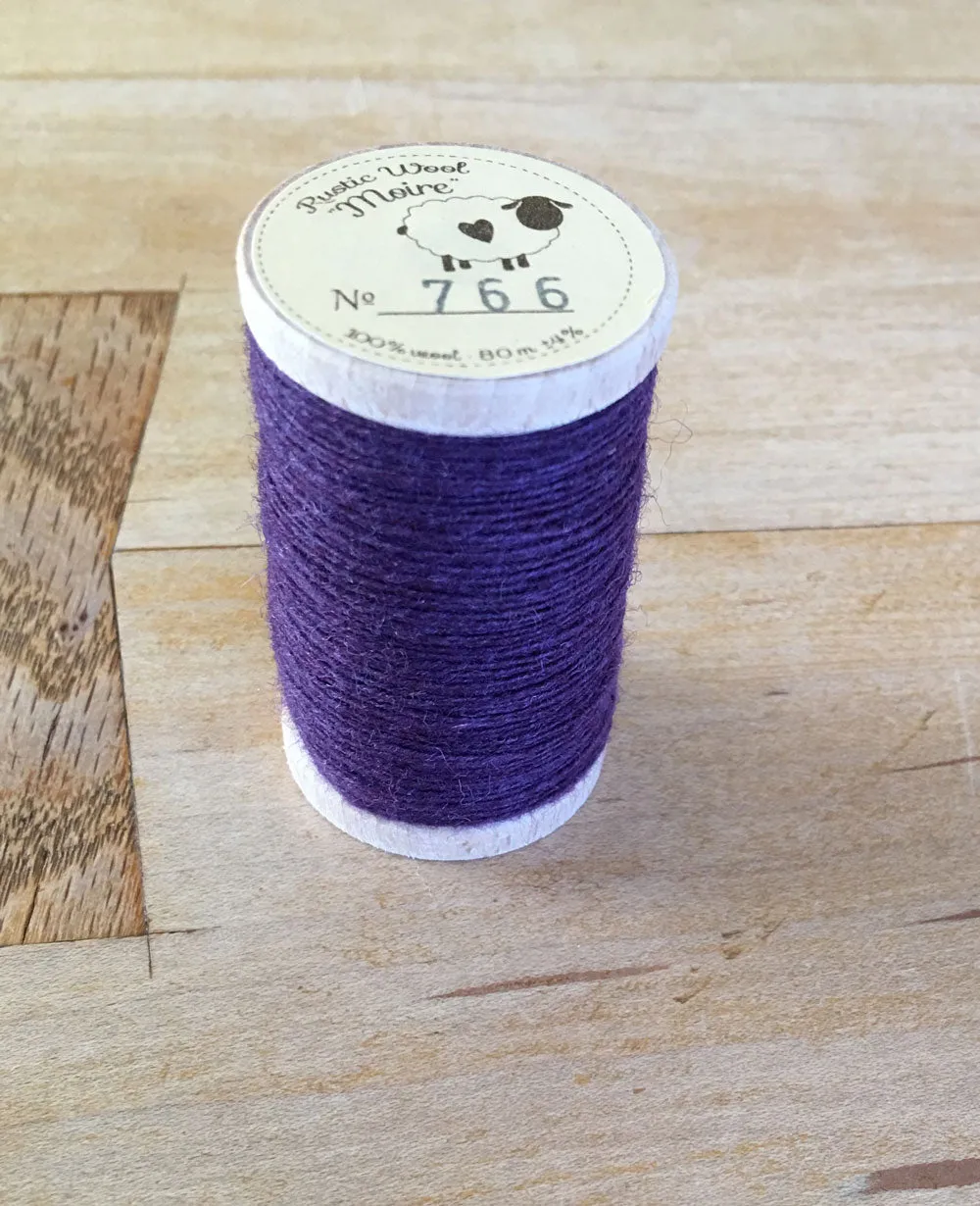 Rustic Moire Wool Thread #766