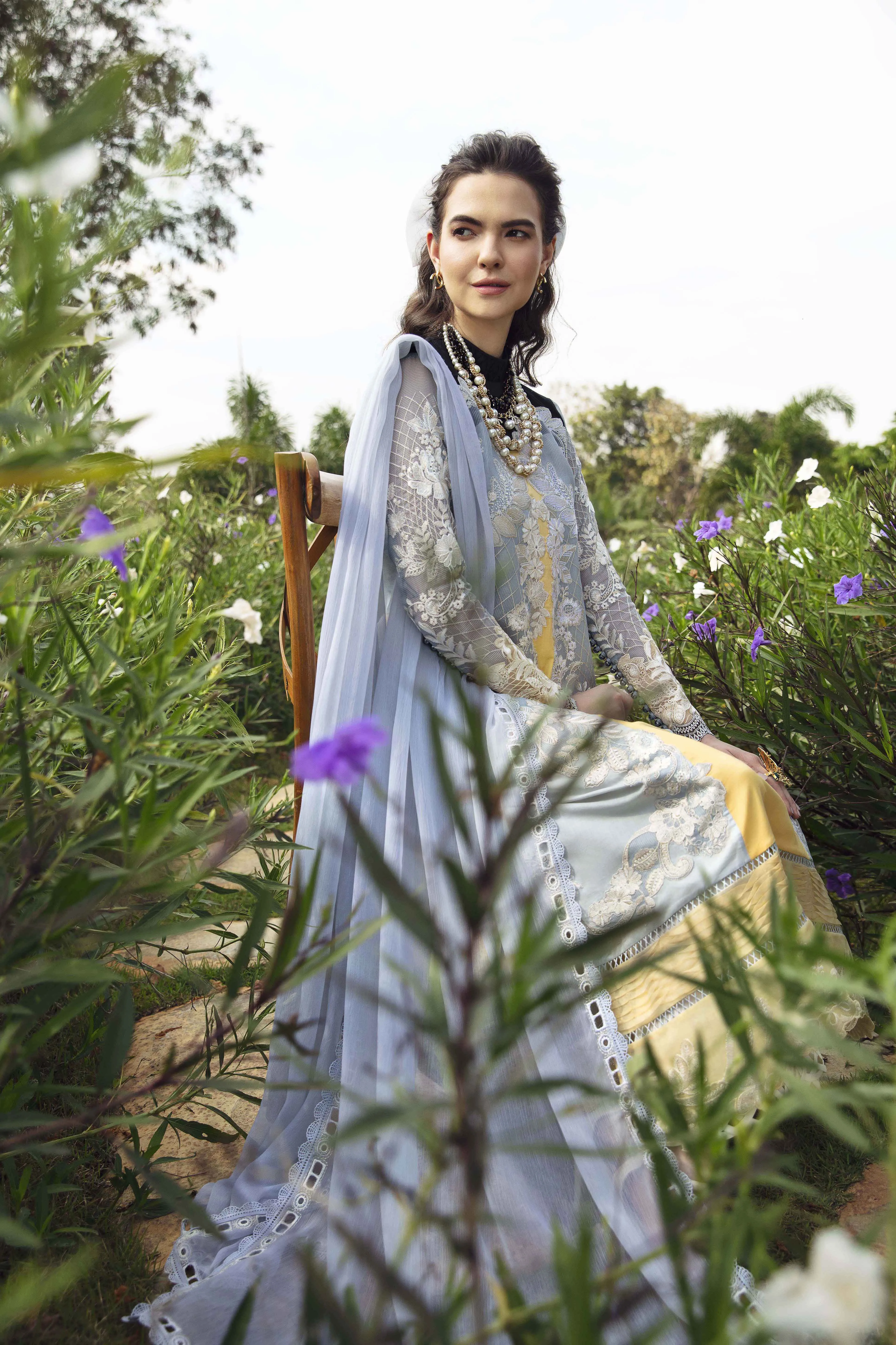 Sable Vogue Luxury Lawn Collection 2024 – LEENA