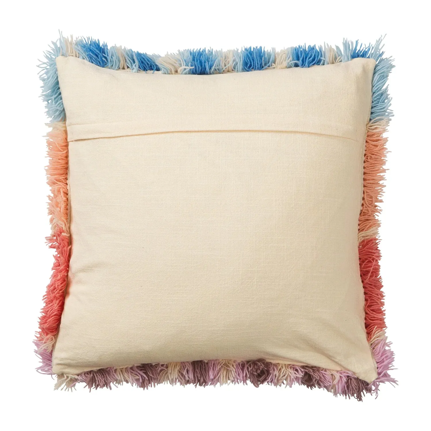 Sage x Clare Aloki Shag Cushion - Cinnamon