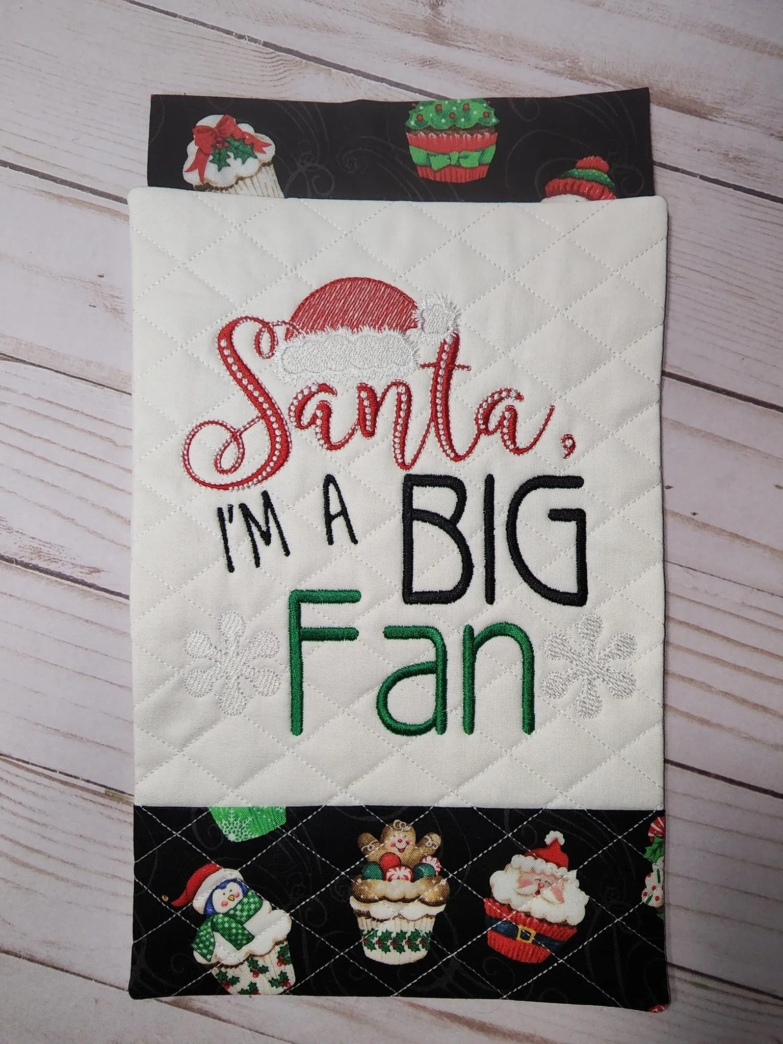 Santa I am a big fan Christmas Design