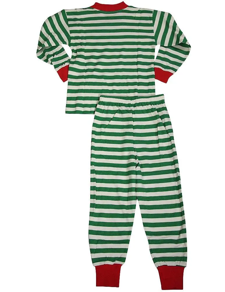 Sara's Prints Boys Girls Unisex Kids Long Sleeve 2 Piece Pajama Set, 37949