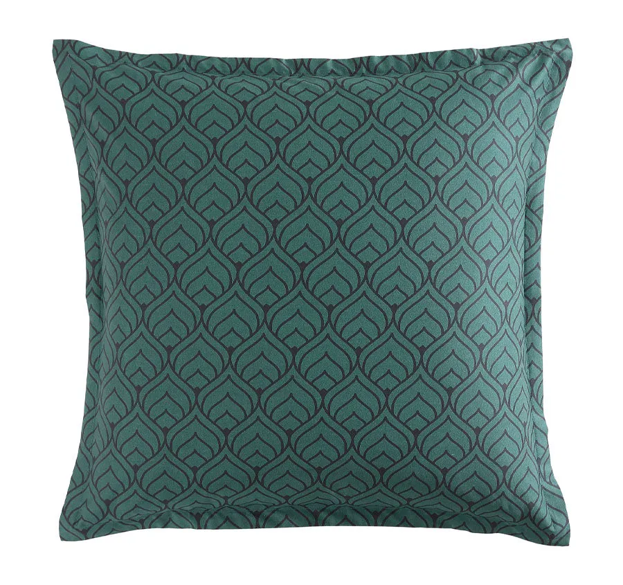 Secret Garden European Pillowcase Green