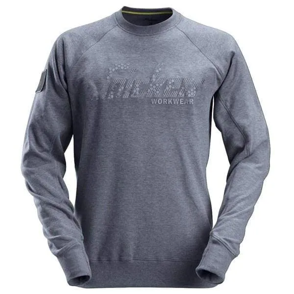 Snickers Logo 100% Cotton Workwear Sweatshirt - 2882