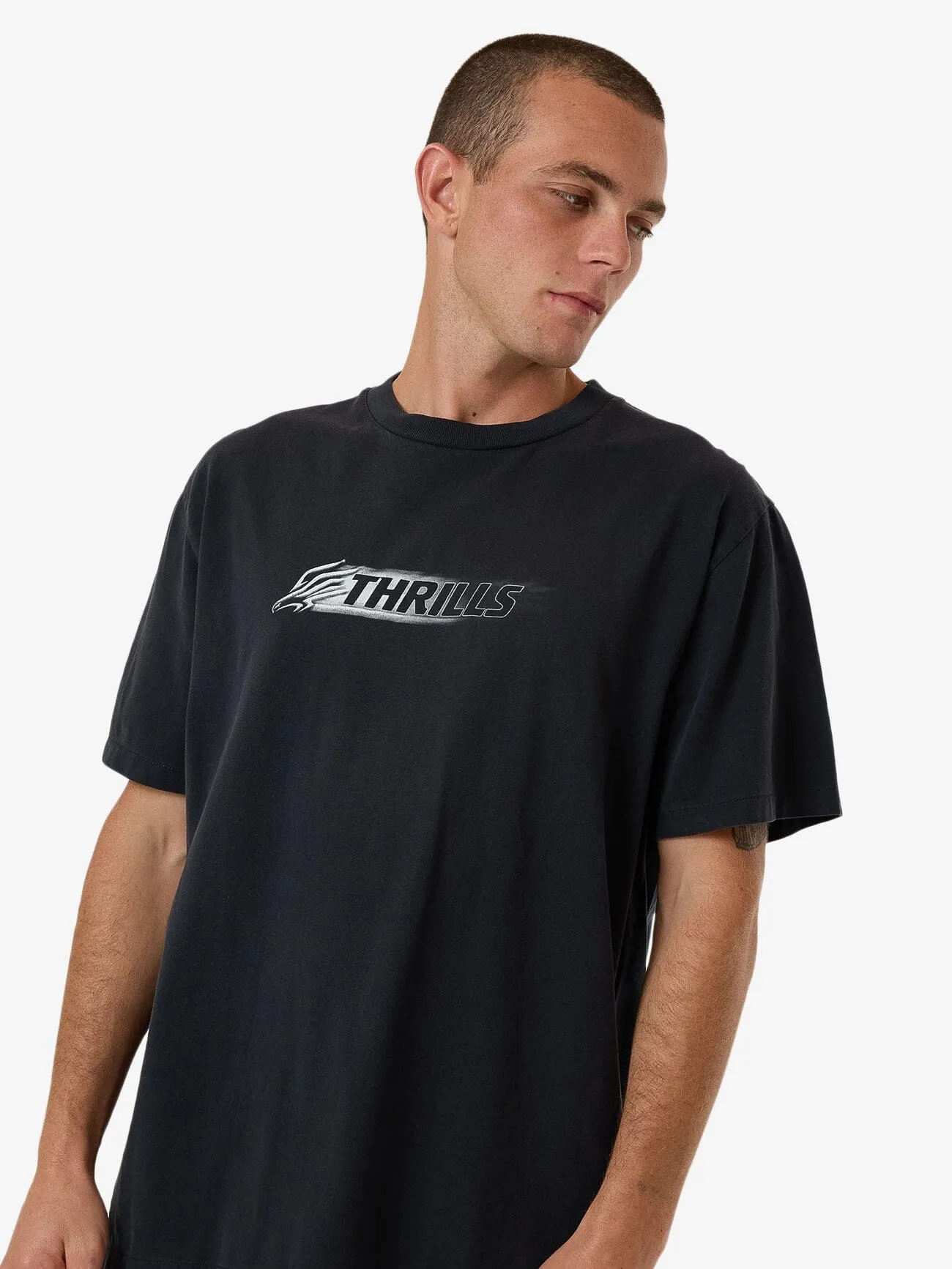 Speed Of Fury Merch Fit Tee - Twilight Black