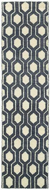 Tommy Bahama Maddox 56507 Navy Ivory Rug