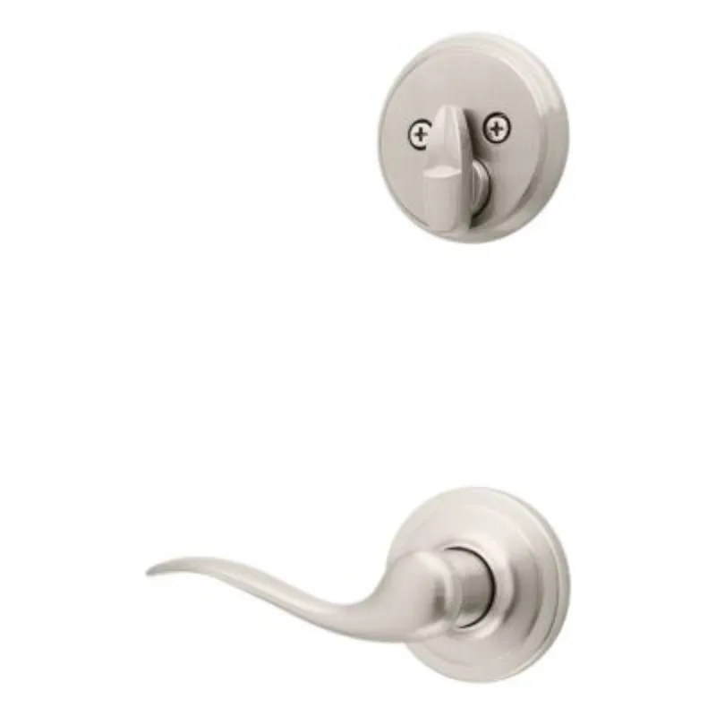 Tustin Right Hand Interior Trim Handle Set in Satin Nickel