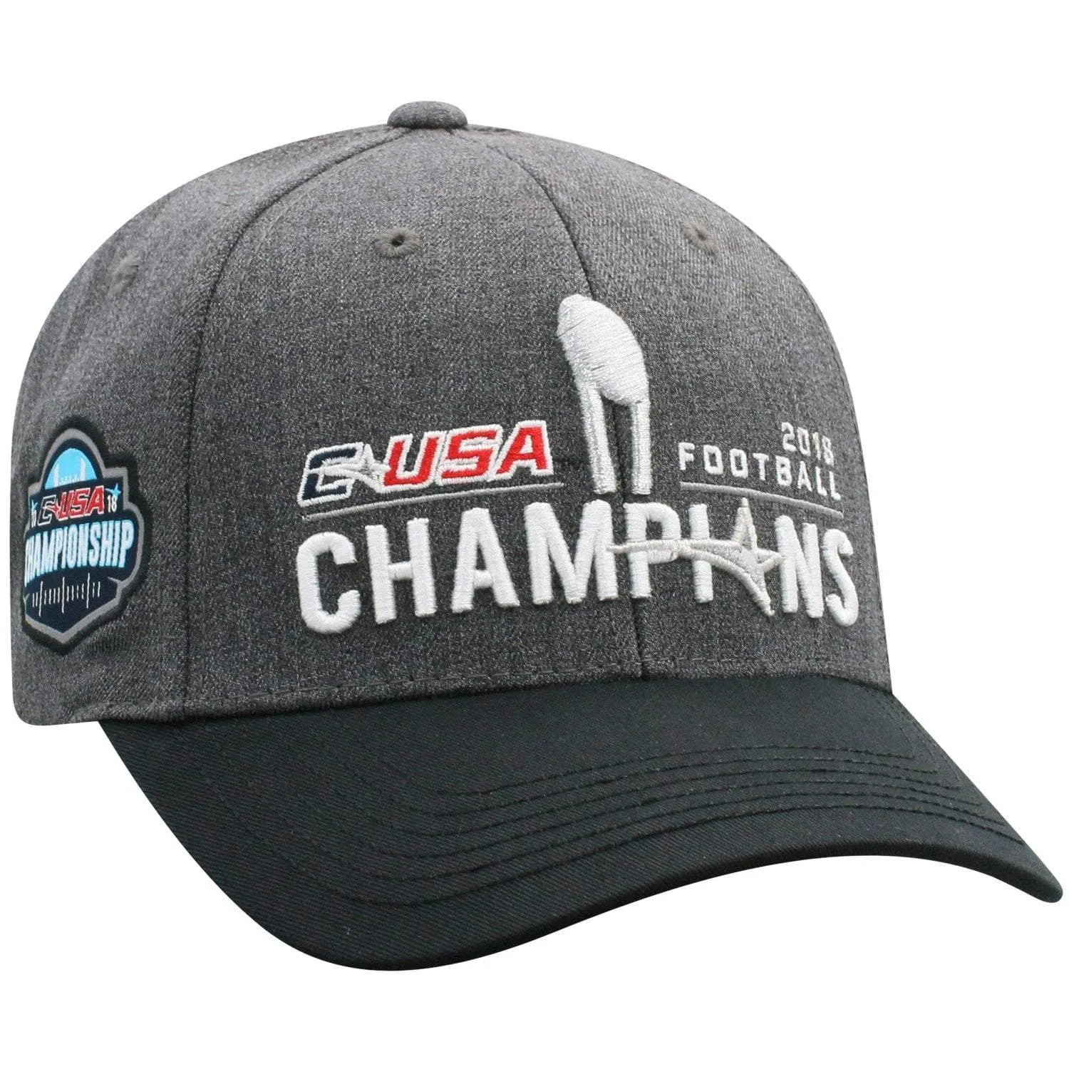 UAB Blazers 2018 C-USA College Football Champions Locker Room Hat Cap