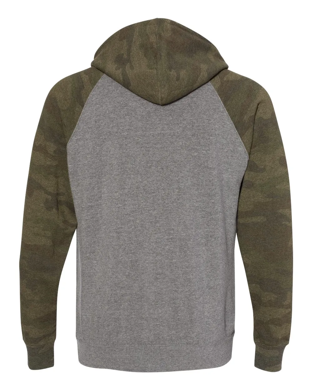 Unisex Camo Sweat Hoodie - Forest