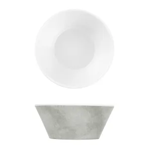 White Shakti Stone Melamine Dipping Dish 9.5cm - Pack 12