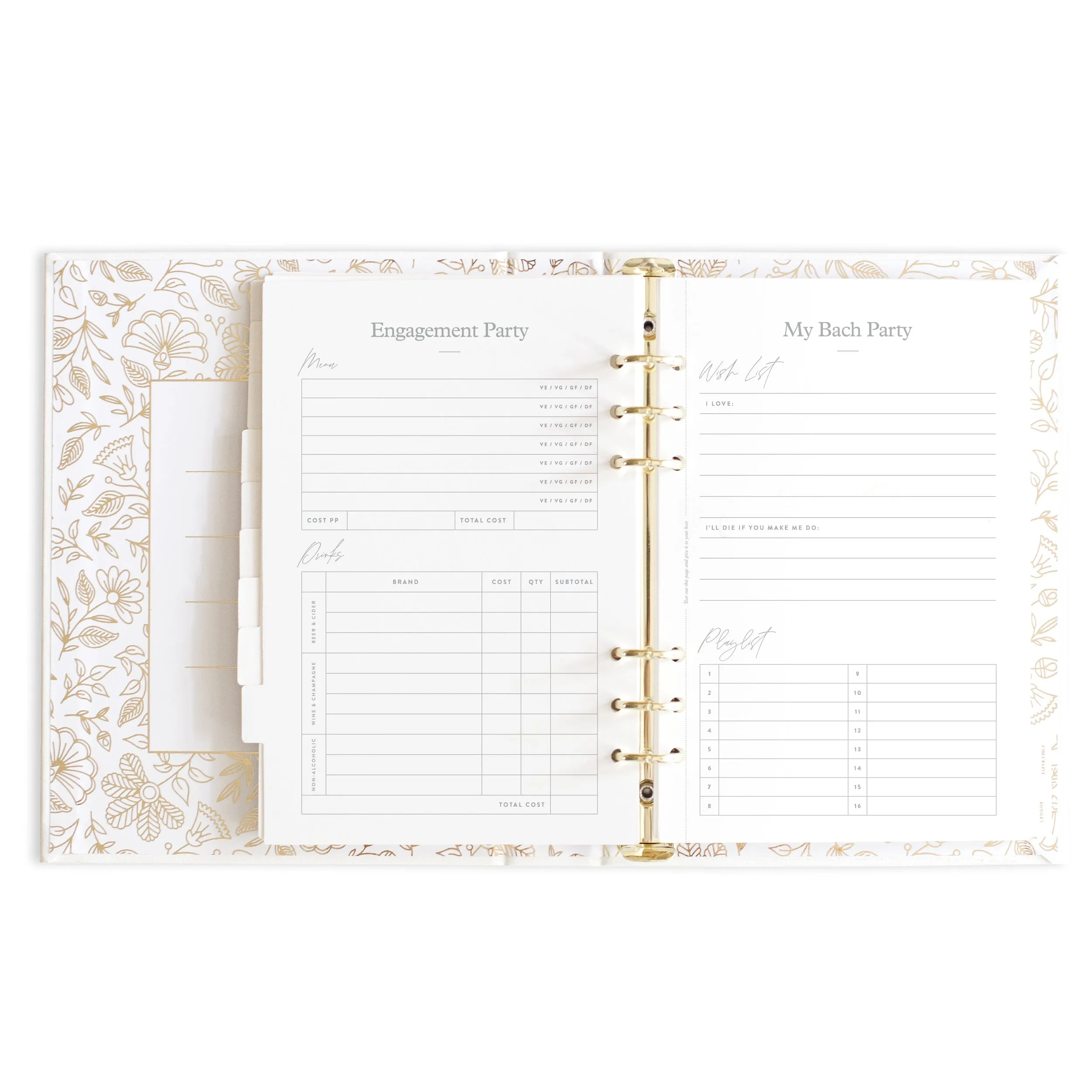 You   Me Wedding Planner Hard Cover Ivory